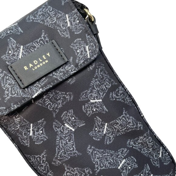 Radley London Holly Avenue Calligraphy Responsible Medium Nylon Phone Crossbody - Picture 4 of 6